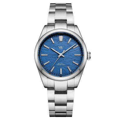 WM Watch Quartz Men Watches High Quality Sapphire 100M Waterproof AR Coated Birch Forest Series Welly Merck 36mm Watch Man WM207