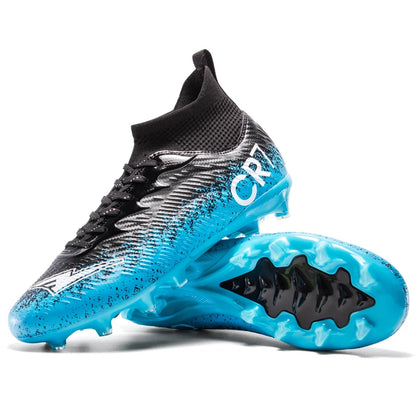 Autumn Hot Selling Shock-absorbing Adult Football Shoes Soft and Stable Sports Shoes Rebound Wrapped Lightweight Nail Shoes
