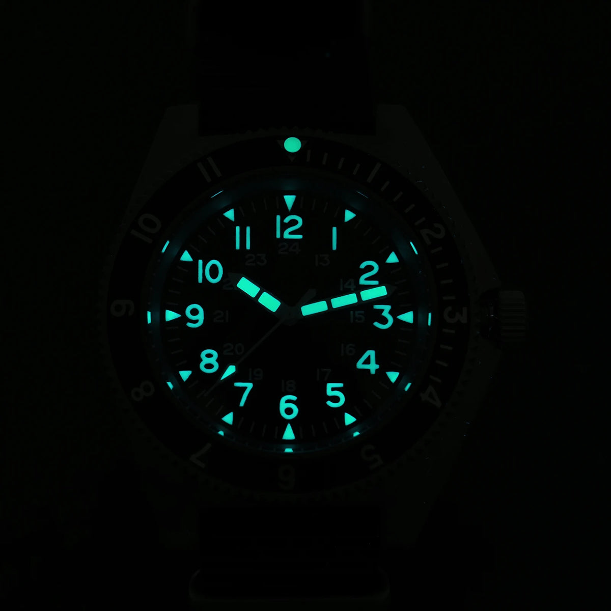 Watchdives WD1972 Quartz Watch VH31 Sweep Seconds Movement Sapphire Crystal BGW9 Luminous 20Bar Waterproof Vintage Men Watches