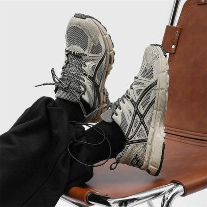 New Men Casual Shoes Outdoor Breathable Running Fashion Walking Leisure Lace-up Jogging Loafers Brand Sneakers Blade Comfortable