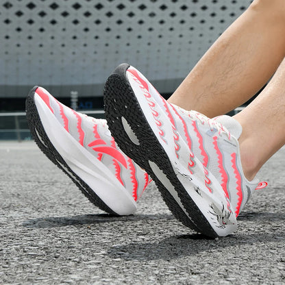 New Summer Original Mens and Womens Sports Shoes Lightweight Marathon Running Shoes Breathable Foot Protection Walking Shoes
