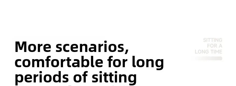 Ergonomic Office Chair with Floating Wing Lumbar Support, Adjustable Height Mesh Computer Chair, Swivel Rolling Office Chair for Home, Gaming & Office