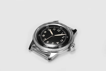 RDUNAE RA05 Vintage Military Watch 2035 Movement Quartz K1 Mineral Glass Crystal Stainless Steel Luminous Waterproof Men Watches