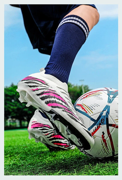 New Men Football Boots Sport Soccer Shoes Match Unisex Ultralight Cleats Comfortable Non-Slip Outdoor Adult Grass High-quality