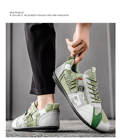 High Quality Shoes for Men Summer New Mesh Breathable Youth Leisure Running Sneakers Walking Men Shoes Light Sneakers Zapatillas