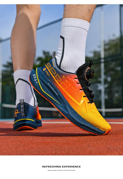 Pánské běžecké boty s karbonovou deskou pro speciální sporty, prodyšné, lehké, dámské pohodlné neklouzavé atletické maratonské tenisky