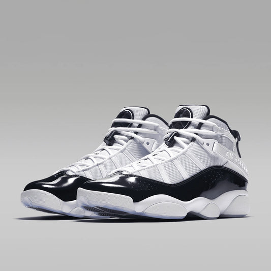 Nike Official Genuine JORDAN 6 RINGS Men's Sports Shock Absorption Basketball Shoes 322992-104
