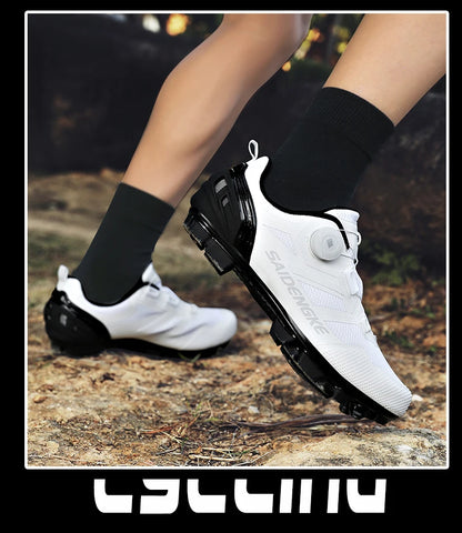 Unisex New Cycling Shoes Professional Lightweight Luxyry Original Road Rubber MTB Racing Bicycle Fashion Bike Street Sports