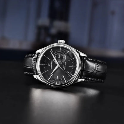 PAGANI Design PD1689 Men Quartz Watch Japan VH65 Movt Sapphire Glass Leather Strap 20Bar Waterproof Men Wristwatch Reloj Hombre