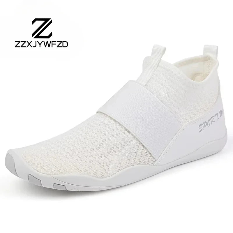 Outdoorové sportovní brodicí tenisky na turistiku, unisex plavecké boty do vody, vysoké barefoot aqua boty na pláž, fitness, potápění a surfování, sandály