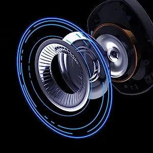 Wireless Gaming Headset with Detachable Noise Cancelling Microphone – 2.4G Wireless, Bluetooth 5.3 & 3.5mm Wired Gaming Headphones for PS5, PC, Xbox, Mobile
