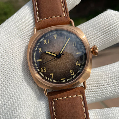 STEELFLIER Official SF760S Luxury Bronze Mechanical Watch NH35 Movt Sapphire Crystal Swiss Luminous 20Bar Waterproof Wristwatch