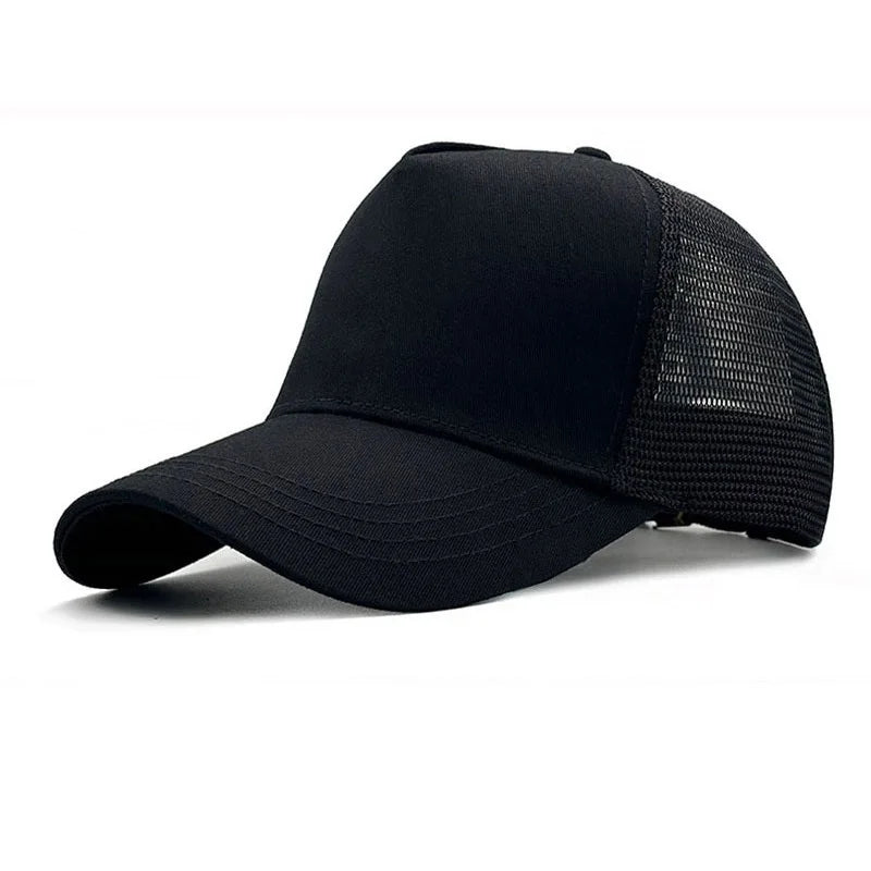 XXXL Men Women Baseball Cap Big Head Plus Size Summer Mesh Top Quality Oversize Sport Snapback Hat 56-60cm 61-63cm