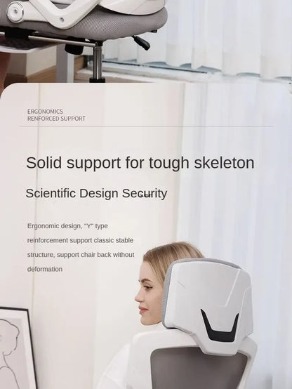 Ergonomic Computer Office Chair with Adjustable Height, Rotating Swivel Design, Comfortable Reclining Boss Chair for Home Office, Study & Gaming