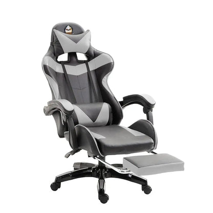 Gaming Chair Ergonomic Cat Ear Gaming Chair with Adjustable Armrests, Reclining Office Chair, Height Adjustable Computer Chair with Pillows