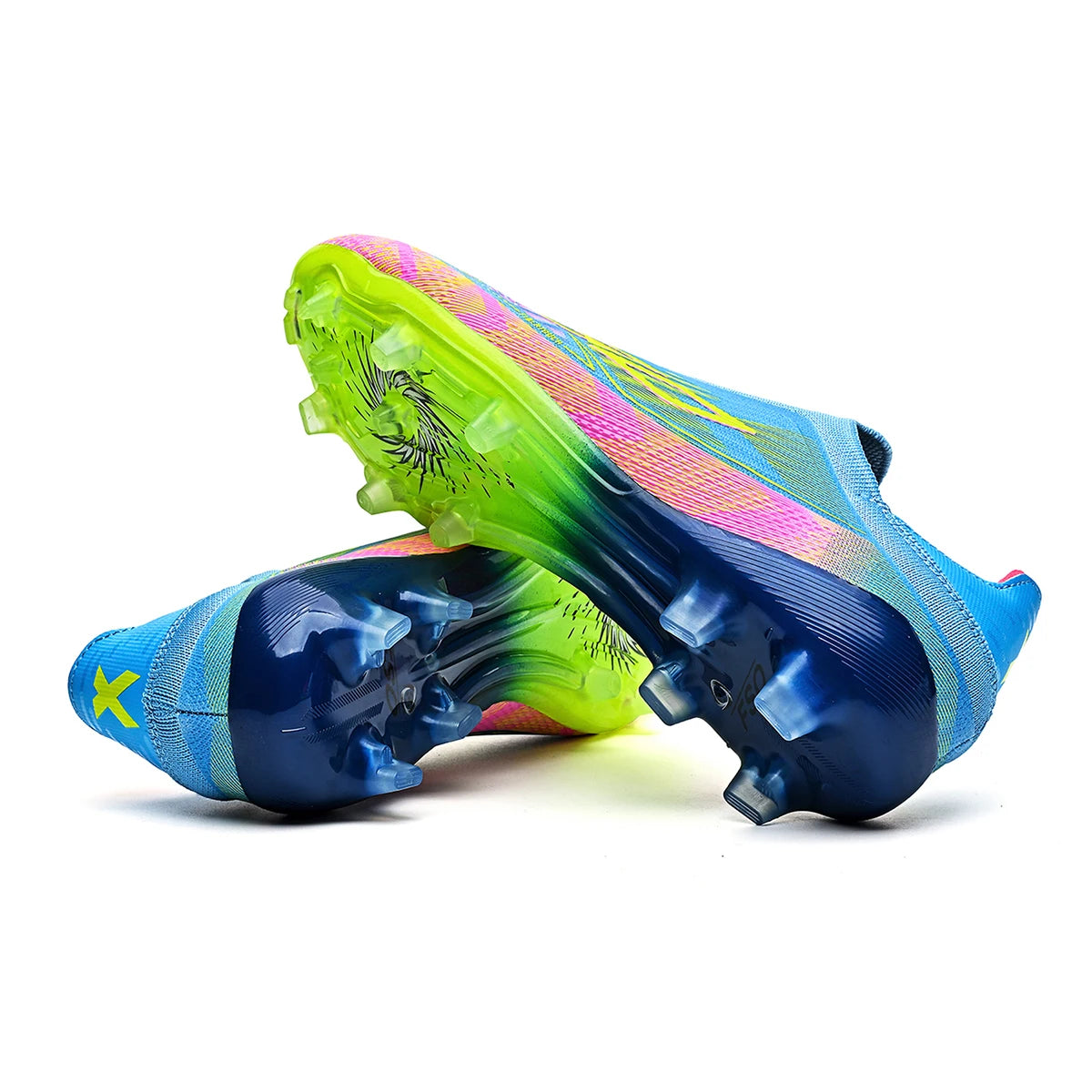 Breathable football shoes for men, FG/AG long nail artificial turf anti slip sports shoes, a must-have for fans