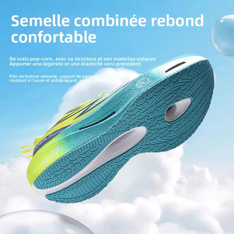 5.0 MIX Carbon Plate Running Shoes for Men and Women Racing Marathon Stable Rebound Shock-absorbing Training Sneakers