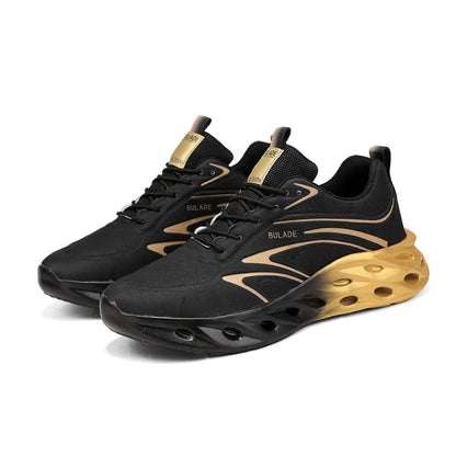 2025 Autumn Lightweight Men's Sports Shoes High-Quality Professional Training Running Shoes Comfortable Soft Walking Shoes