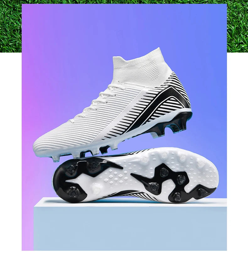 New Men Professional Soccer Shoes Non-slip Football Boots Unisex Breathable Futsal Sports New Cleats Drop Shipping Ultralight