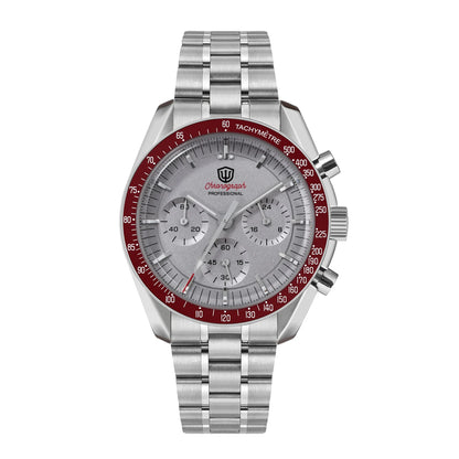 Watchdives New Wd1863 Quartz Men Watch VK63 Chronograph Bubble Sapphire Waterproof 39Mm Steel Top Brand Luxury Business Watch