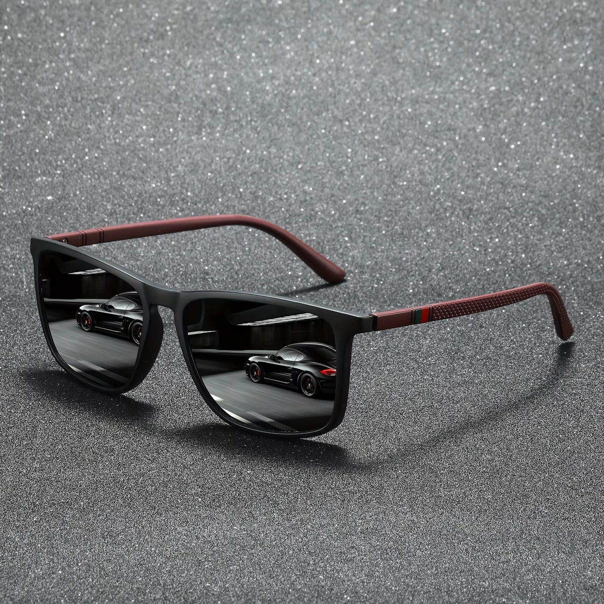 2025 Square Polarized Protective Sunglasses Anti Glare Sun Shades For Summer Party Vacation Travel Driving Fishing UV400
