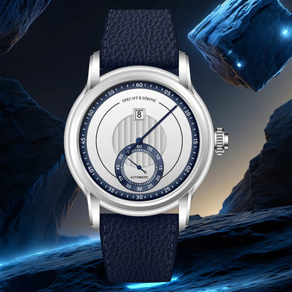 2026 New Luxury Specht & Söhne Jump Hour Watches Automatic Mechanical Watch For Men Sapphire Crystal Stainless Steel Wristwatch
