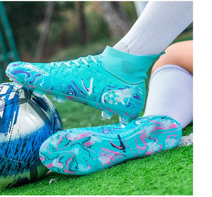 Nové profesionální pánské kopačky, protiskluzové fotbalové boty, unisex, prodyšná sálová sportovní obuv, nové kopačky, dropshipping, ultralehké