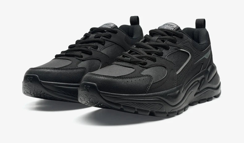 Xtep Men's Casual Shoes 2025 Winter Street Style Cushion Lightweight Wear-Resistant Breathable Walking Sneakers 875419320005