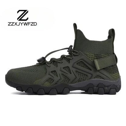 Unisex Breathable Quick Drying Fishing Water Sport Shoes Summer Upstream Barefoot Aqua Boots Outdoor Non-Slip Women Beach Shoes