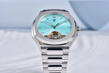 2026 New PAGANI DESIGN Skeleton Tourbillon Men's Watches Top Luxury Automatic Watch For Men Sporty elegant Mechanical Wristwatch