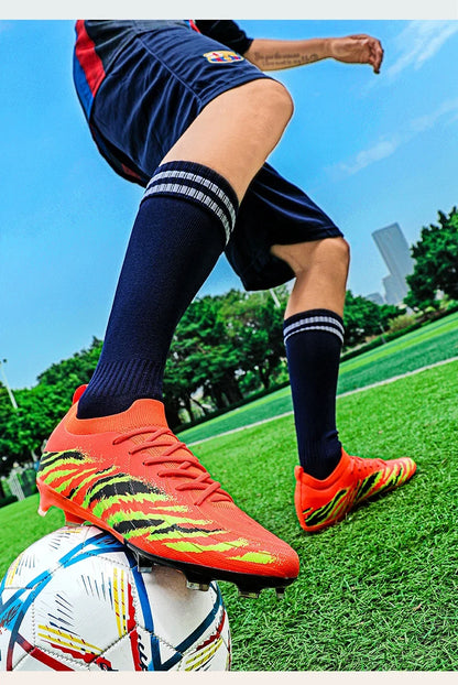 New Men Football Boots Sport Soccer Shoes Match Unisex Ultralight Cleats Comfortable Non-Slip Outdoor Adult Grass High-quality