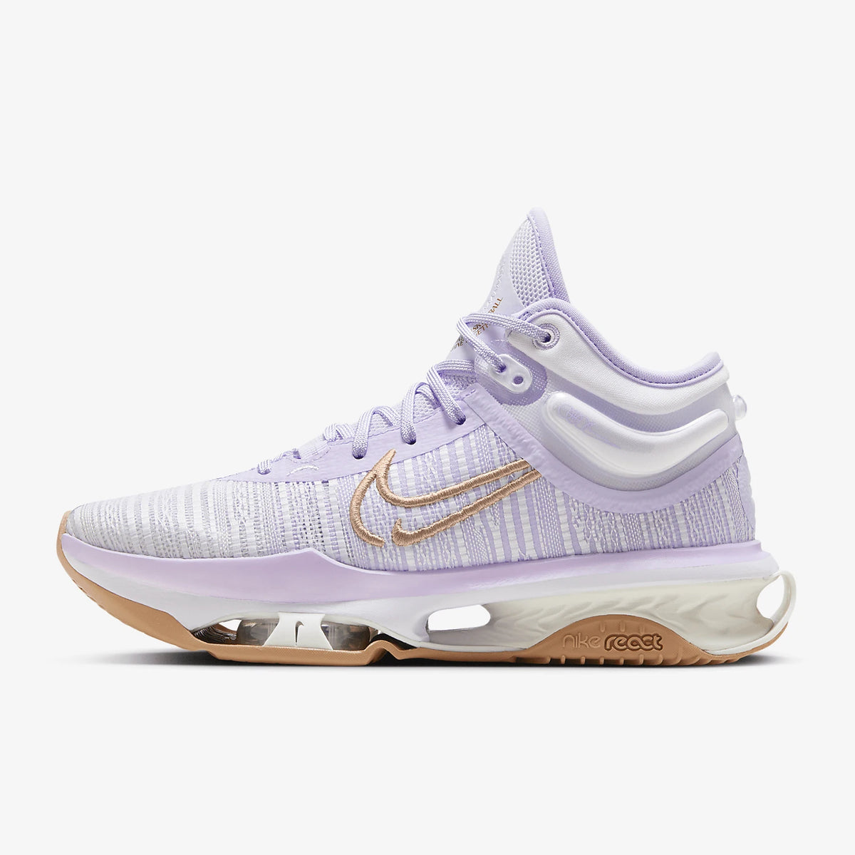 Nike genuine 2024 New Men's Cushioning Breathable Mid-top Basketball Shoes DJ9432-500