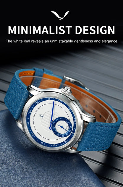 2026 New Luxury Specht & Söhne Jump Hour Watches Automatic Mechanical Watch For Men Sapphire Crystal Stainless Steel Wristwatch