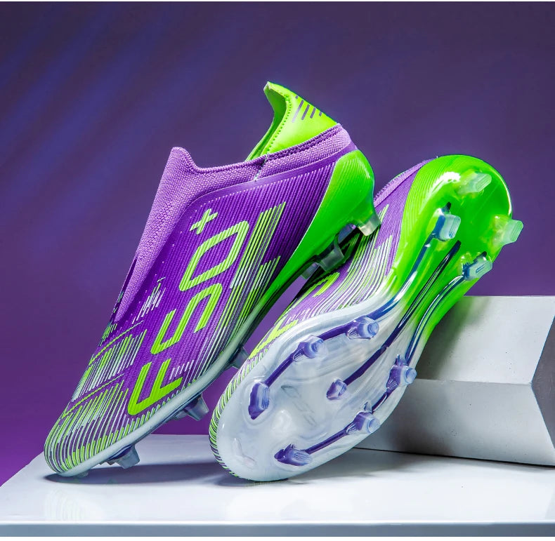 New Men's Football Boots Non-Slip Soccer Shoes Indoor Cleats Professional Turf Futsal Grass Ultralight Sport Comfortable Adult