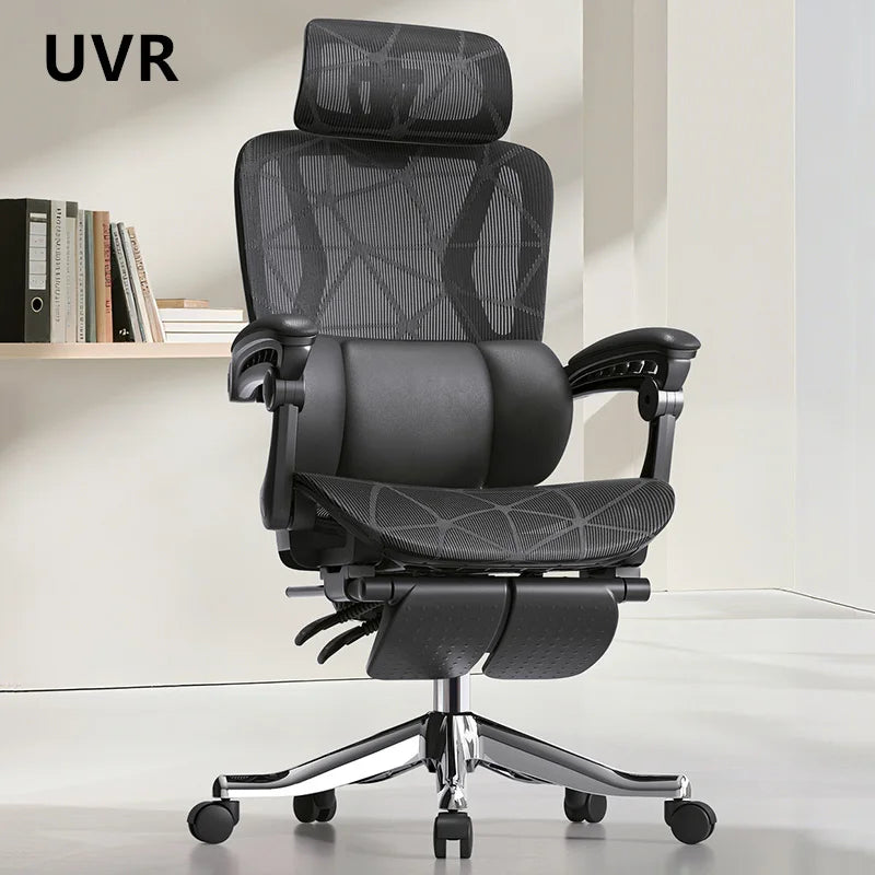 UVR Ergonomic Mesh Office Chair, Reclining Computer Chair with Adjustable Height, Swivel Executive Desk Chair, Comfortable Home Office & Gaming Chair