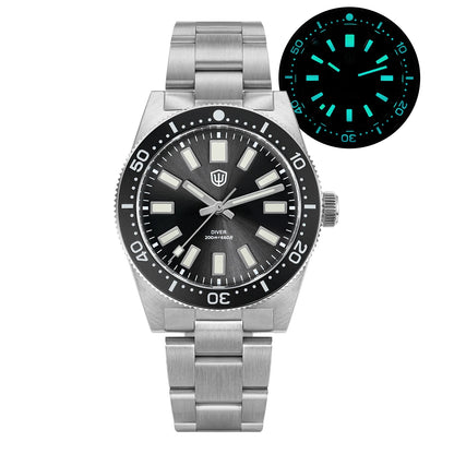 WATCHDIVES WD1965 V2 Men’s Luxury Dive Watch VH31 Quartz, Sapphire Crystal, Stainless Steel & 200M Water Resistant