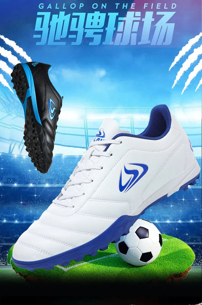 Unisex Large Size Adult Training Game Sneakers Indoor Outdoor Lawn Youth Student Sport Soccer Shoes 39-45#