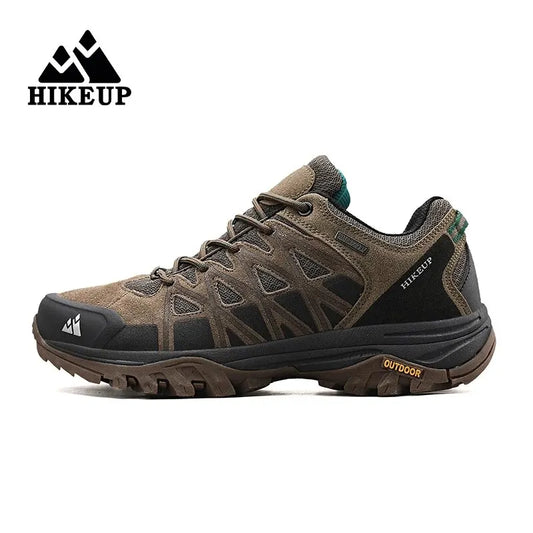 HIKEUP módní outdoorová obuv, pánské sportovní trekové boty do hor a na kempování, neklouzavé a odolné proti opotřebení