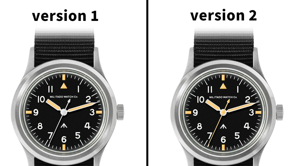 Militado ML14 36mm Watch VH31 Sweep Second Quartz Movement Watch Sapphire Crystal Super Luminous BGW9 C3 100m Waterproof Watches