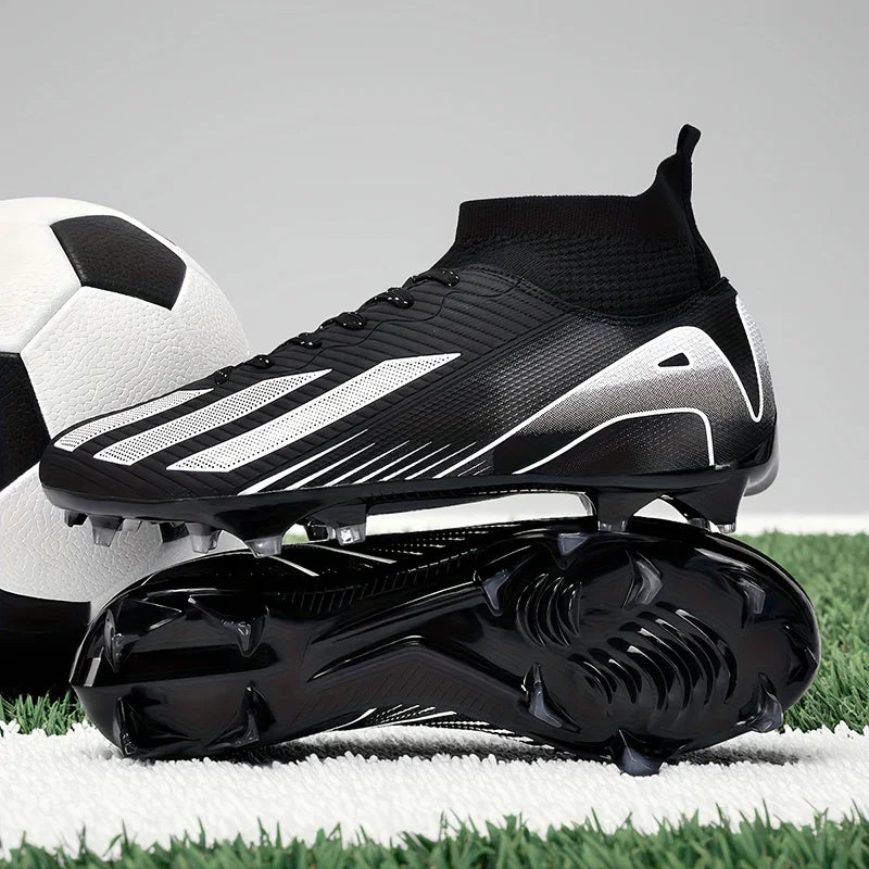 New Men Soccer Shoes Adult Non-Slip Football Boots Cleats Boys Ultralight Sport Sport Outdoor Comfortable Training Match Grass