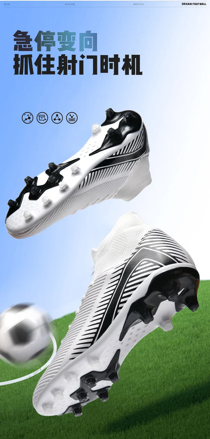 New Men Professional Soccer Shoes Non-slip Football Boots Unisex Breathable Futsal Sports New Cleats Drop Shipping Ultralight