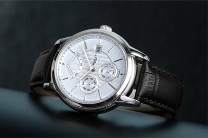 BERNY Luxury Automatic Mechanical Watch for Men Calendar Sapphire MIYOTA 9110 Dress Business Wristwatch High-end Men's Watches