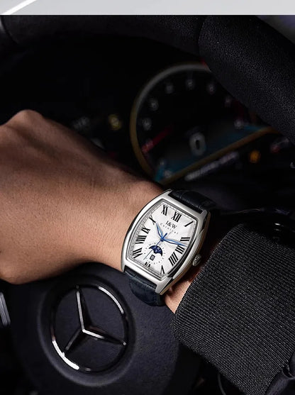 CARNIVAL I&W Mechanical Business Watches for Men Brand Luxury Automatic MIYOTA Movement Wristwatches Waterproof Man Reloj Hombre