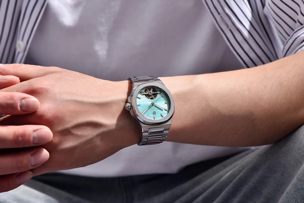 2026 New PAGANI DESIGN Skeleton Tourbillon Men's Watches Top Luxury Automatic Watch For Men Sporty elegant Mechanical Wristwatch