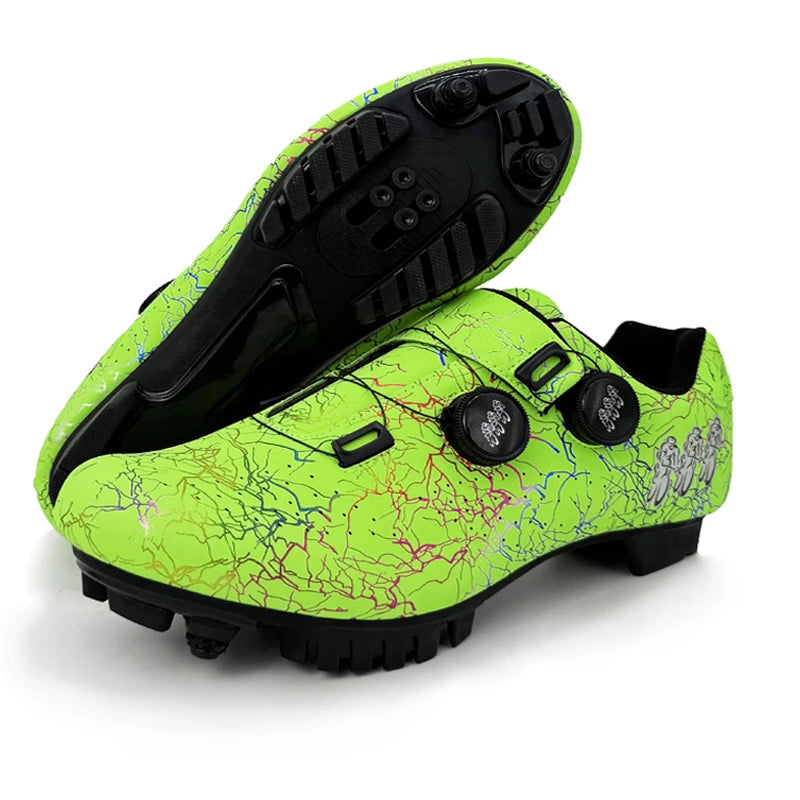 Professional Cycling Shoes Road Bike Men Racing Contest Self-Locking Speed Bicycle Sneakers Women Spd Cleats Cycling Footwear