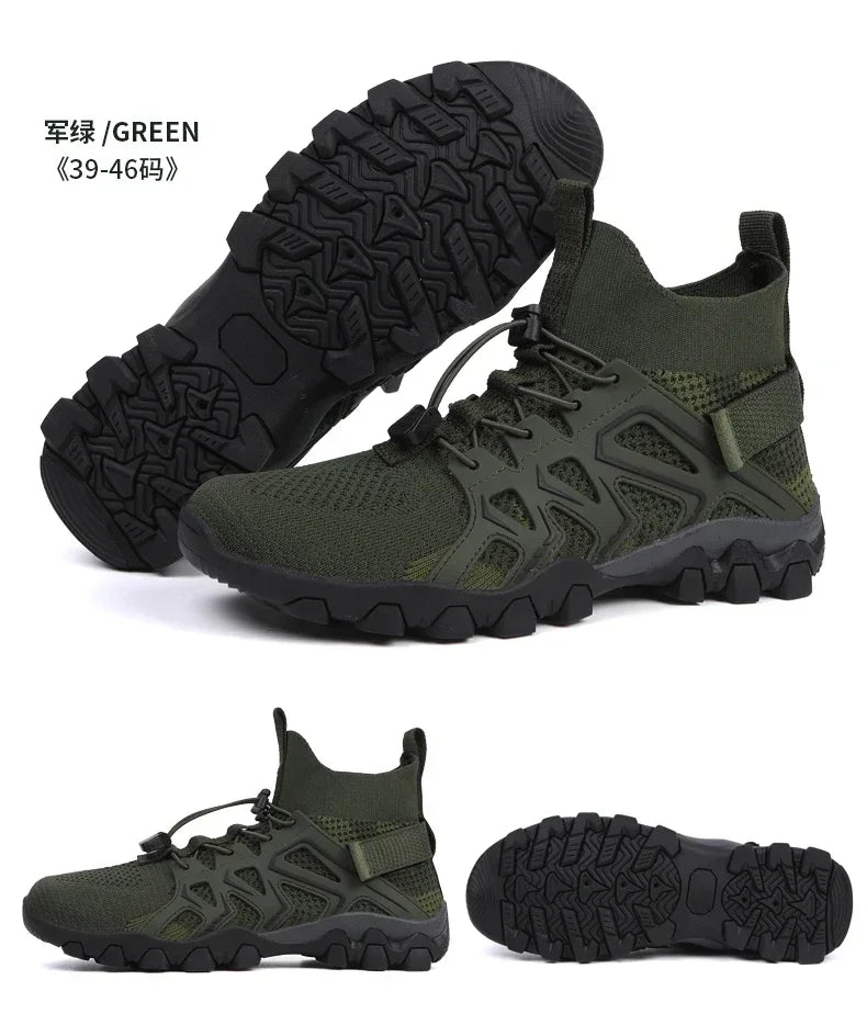 Unisex Breathable Quick Drying Fishing Water Sport Shoes Summer Upstream Barefoot Aqua Boots Outdoor Non-Slip Women Beach Shoes
