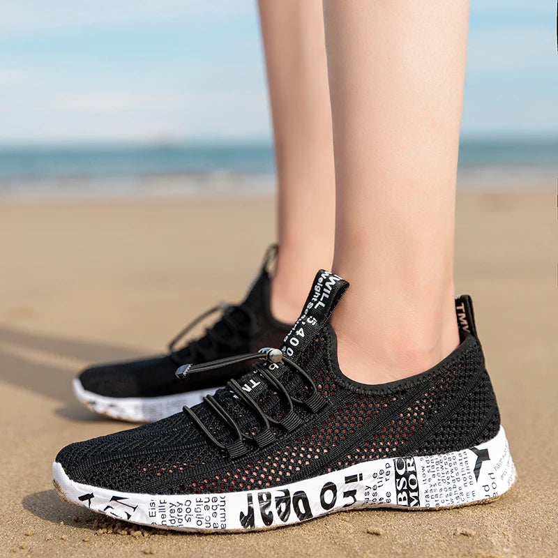 Men Women Aqua Shoes Wading Water Upstream Outdoor Sports Beach Sneakers Canyoning Camping Amphibious River Tracing Creek
