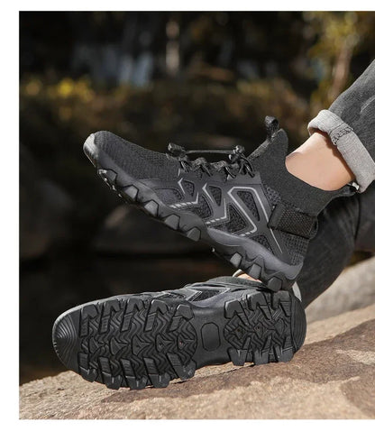 Unisex Breathable Quick Drying Fishing Water Sport Shoes Summer Upstream Barefoot Aqua Boots Outdoor Non-Slip Women Beach Shoes