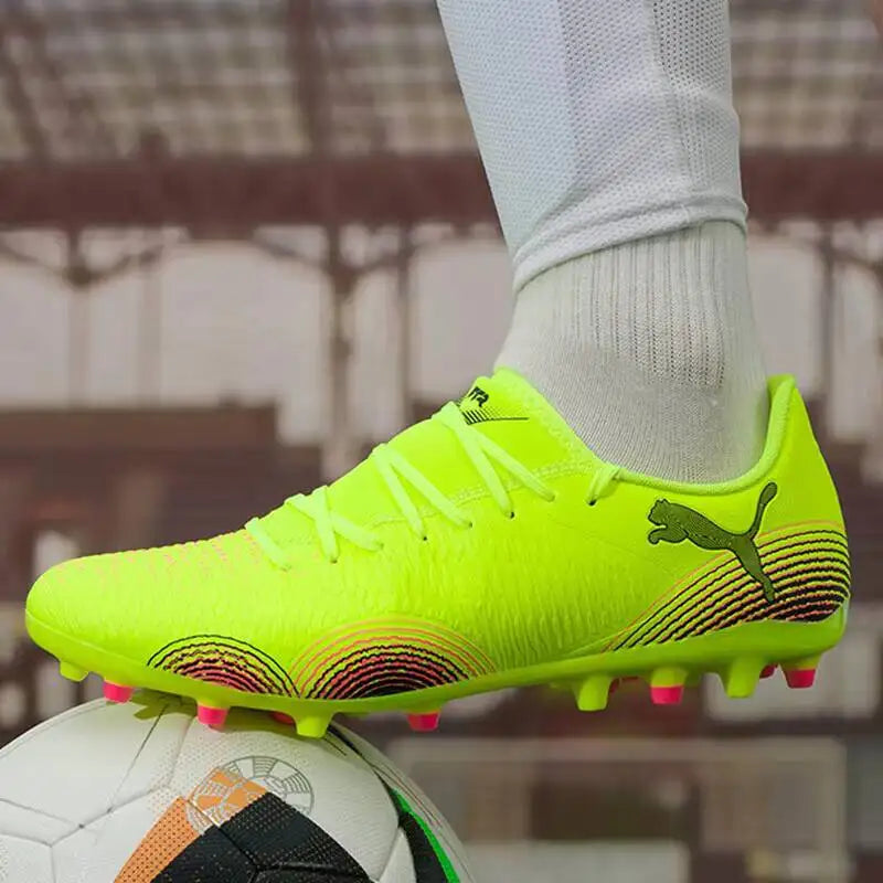 2026 New PUMA Men's MG Cleat Soccer Shoes 108376-03 Synthetic Leather Control Texture Football Boots
