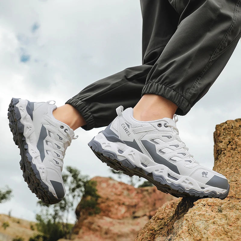 Men Women Hiking Shoes Non-slip Trekking Outdoor Sneakers Sports Shoes Camping Training Jogging Breathable Climbing Trail Shoes